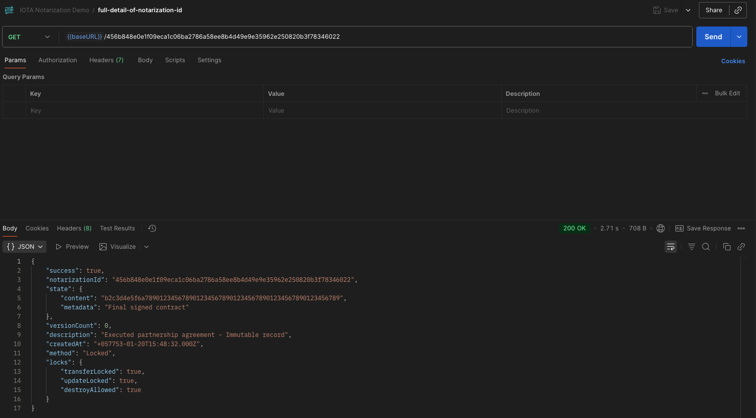Get Locked Notarization